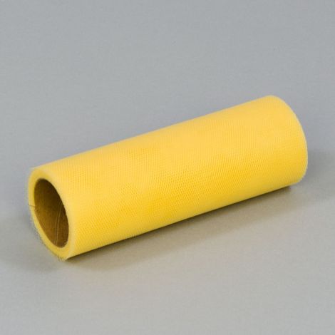 Tiul w rolce 30cm x 10y żółty